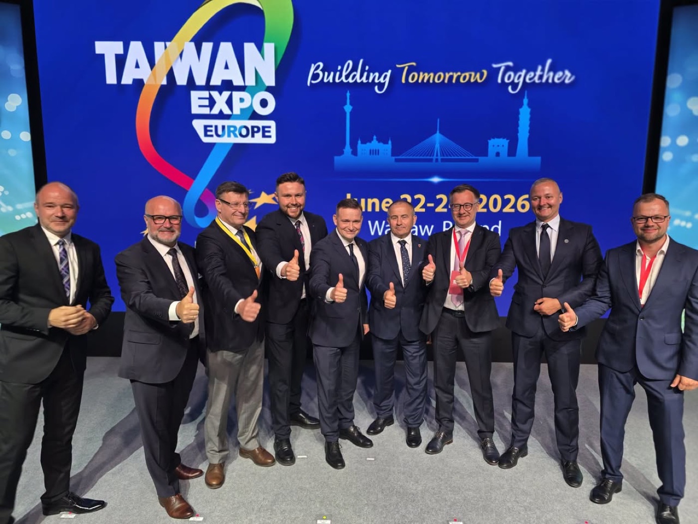 Delegacja podczas Taiwan Expo Europe 2026
